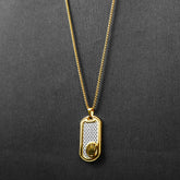 Golden Rectangle crown pendant